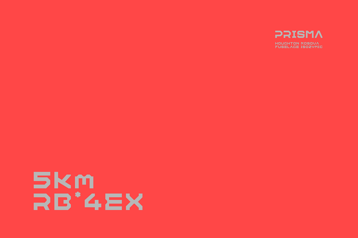 Gapky Futuristic Tech Font, a Font by baqoos (Photo 5 of 8)