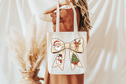 Christmas Coquette Bow PNG, an Illustration by Daily.Designs (Thumbnail 4 of 5)