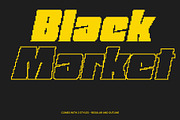 CS Matbold Pixel, a Sans Serif Font by Craft Supply Co. (Thumbnail 2 of 8)
