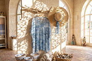 Soft Blue Floral Pattern, a Pattern Graphic by texvogue (Thumbnail 4 of 12)