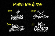 Manttiss Marker Font, a Font by Qadry (Thumbnail 2 of 8)