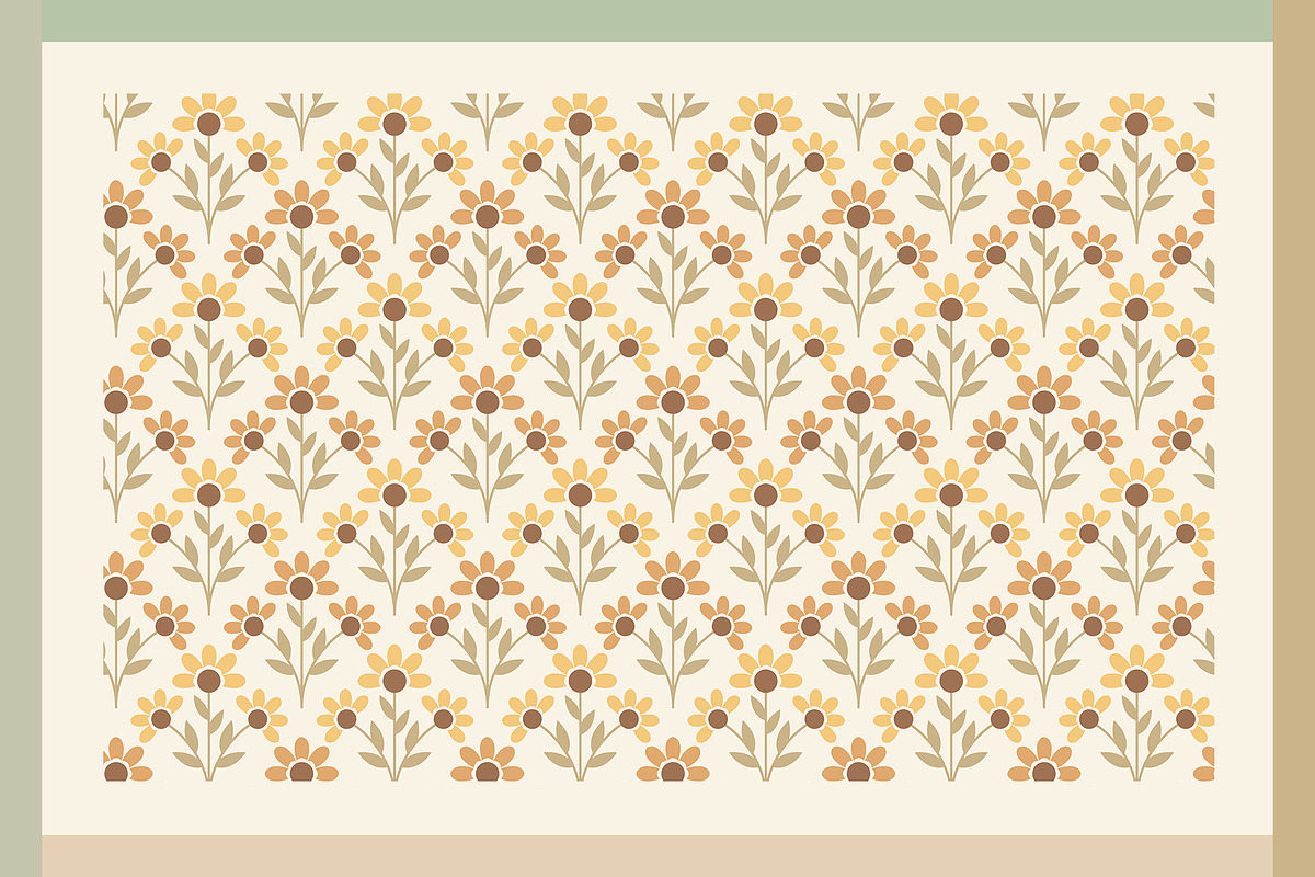 Blossom - Earthy Patterns & Shapes, a Pattern Graphic by Basia Stryjecka (Photo 10 of 33)