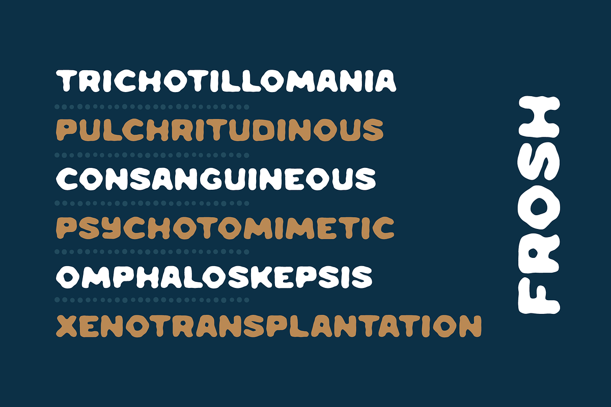Frosha Fluid Typeface (12 Fonts), a Handwritten Font by alpercakici (Photo 7 of 13)