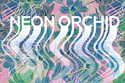 NEON ORCHID seamless patterns, a Pattern Graphic by ANAKOTO (Thumbnail 10 of 18)