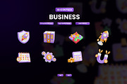Business 3D Icon, an Object 3D Model by Artnivora.Std (Thumbnail 1 of 4)
