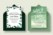 Wild Greenery Wedding Collection, an Invitation Template by Knotted Design (Thumbnail 4 of 9)