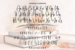 Bookmark Script Font