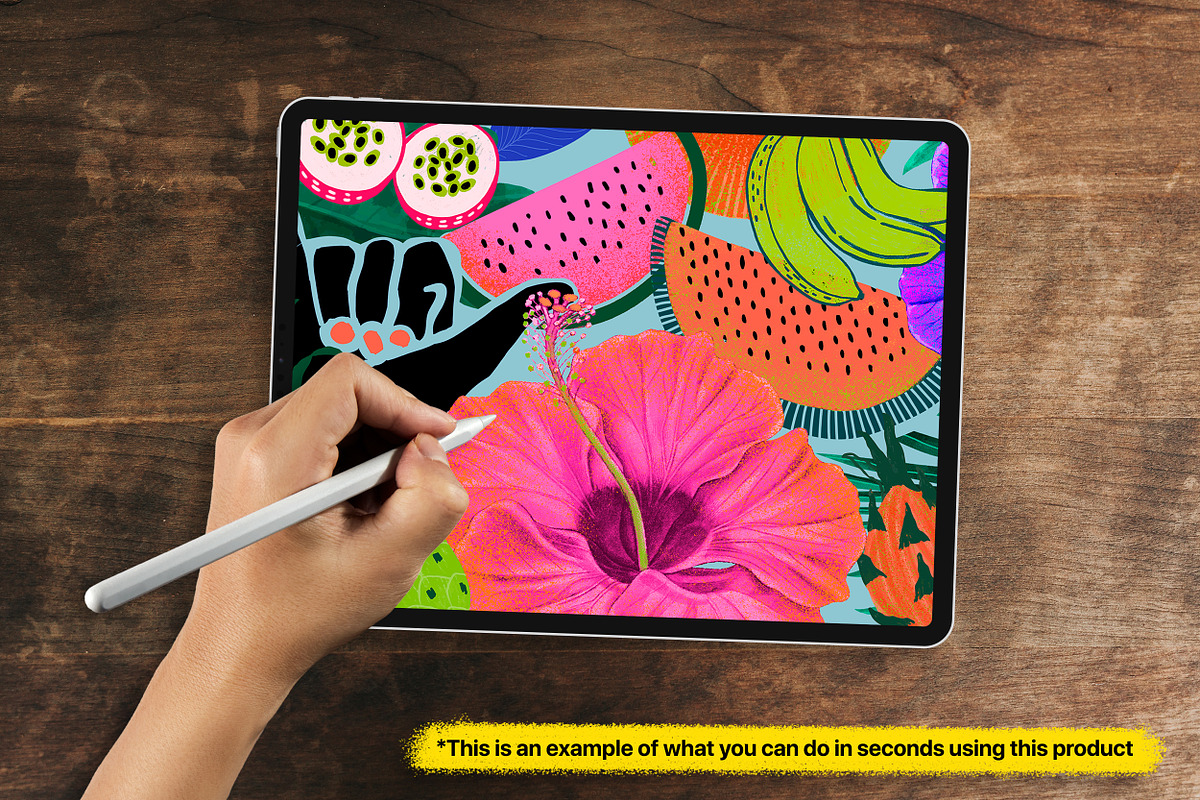 iPad Pro Mockup — Hands + Extras, an iPad Mockup by Frisk Shop (Photo 7 of 12)