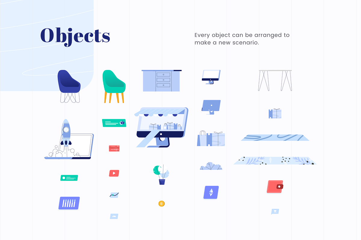 Business Atomic Illustration, a Templates & Theme by Graphicdunk (Photo 2 of 6)