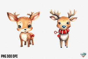 Cute Reindeer Christmas