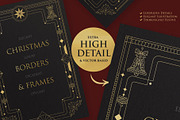 Christmas Borders & Frames Pack, an Object Graphic by DesignerCandies (Thumbnail 4 of 7)