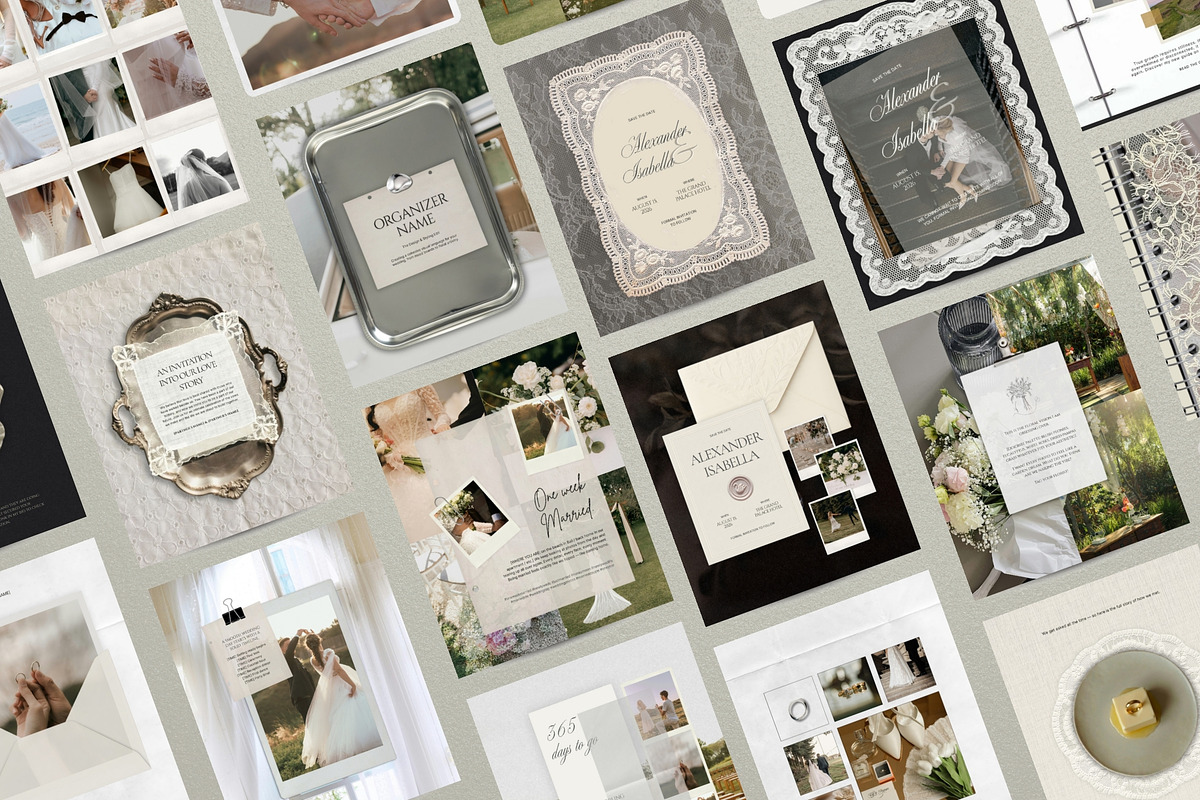 Modern Romance Social Media Pack, a Social Media Template by Pani Temp. (Photo 4 of 14)