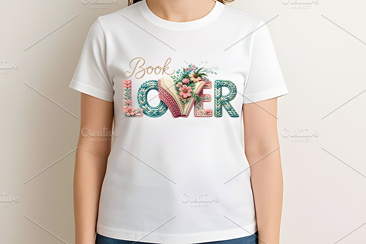 Book Lover Floral Reading PNG, a Graphic by Ink Gallery (Photo 4 of 5)