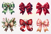 Christmas Bow Sublimation Bundle, an Illustration by CreationArt (Thumbnail 5 of 5)