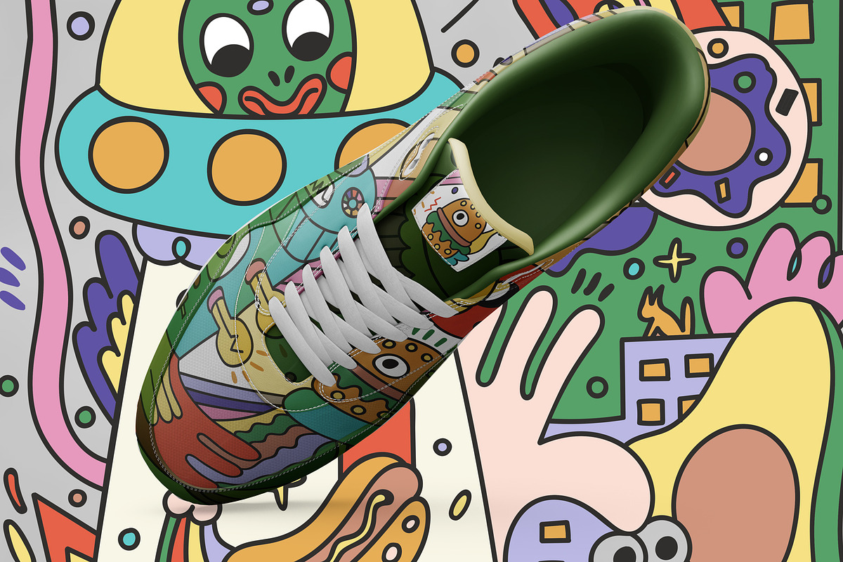 Fast Food Doodles. Vector and raster, a Food Illustration by Oliana Moroz (Photo 21 of 25)