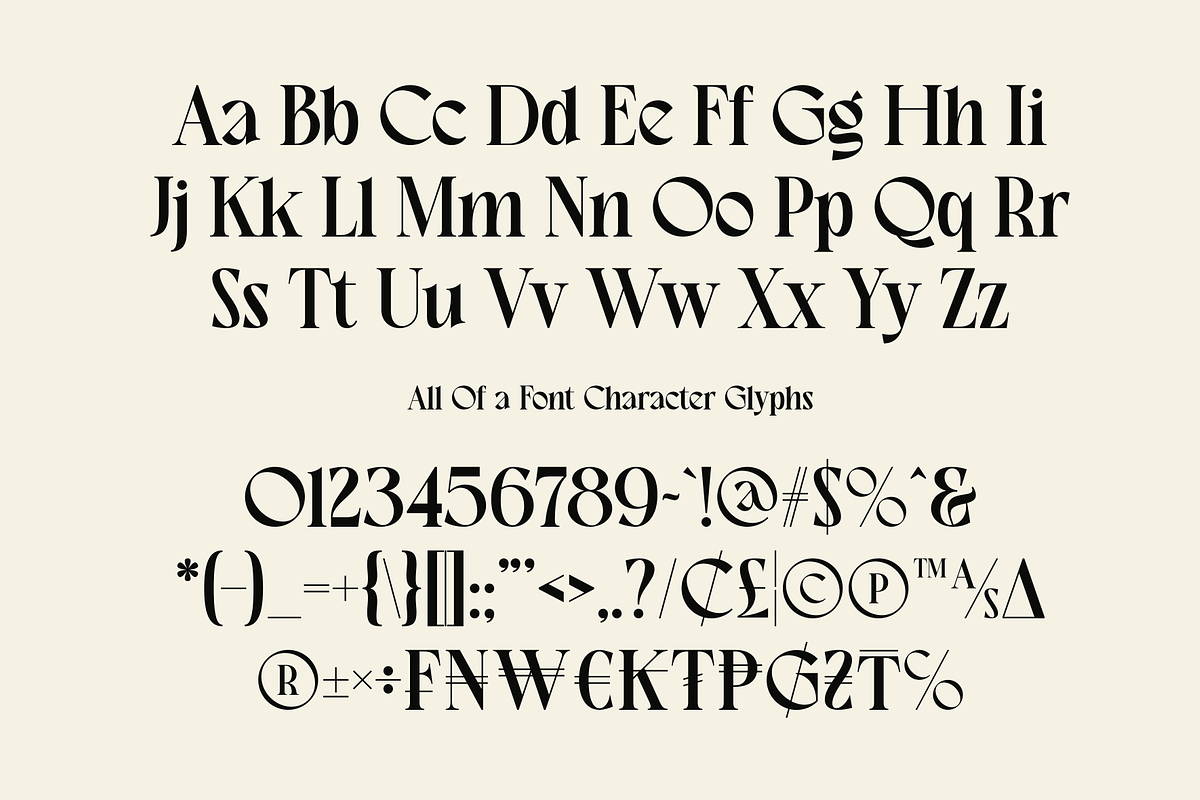 Crista - Elegant Serif Typeface, a Serif Font by MaikoHatta (Photo 3 of 9)