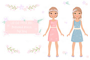 Cut-Out Paper Doll, an Illustration by Melisende Vector (Thumbnail 1 of 3)