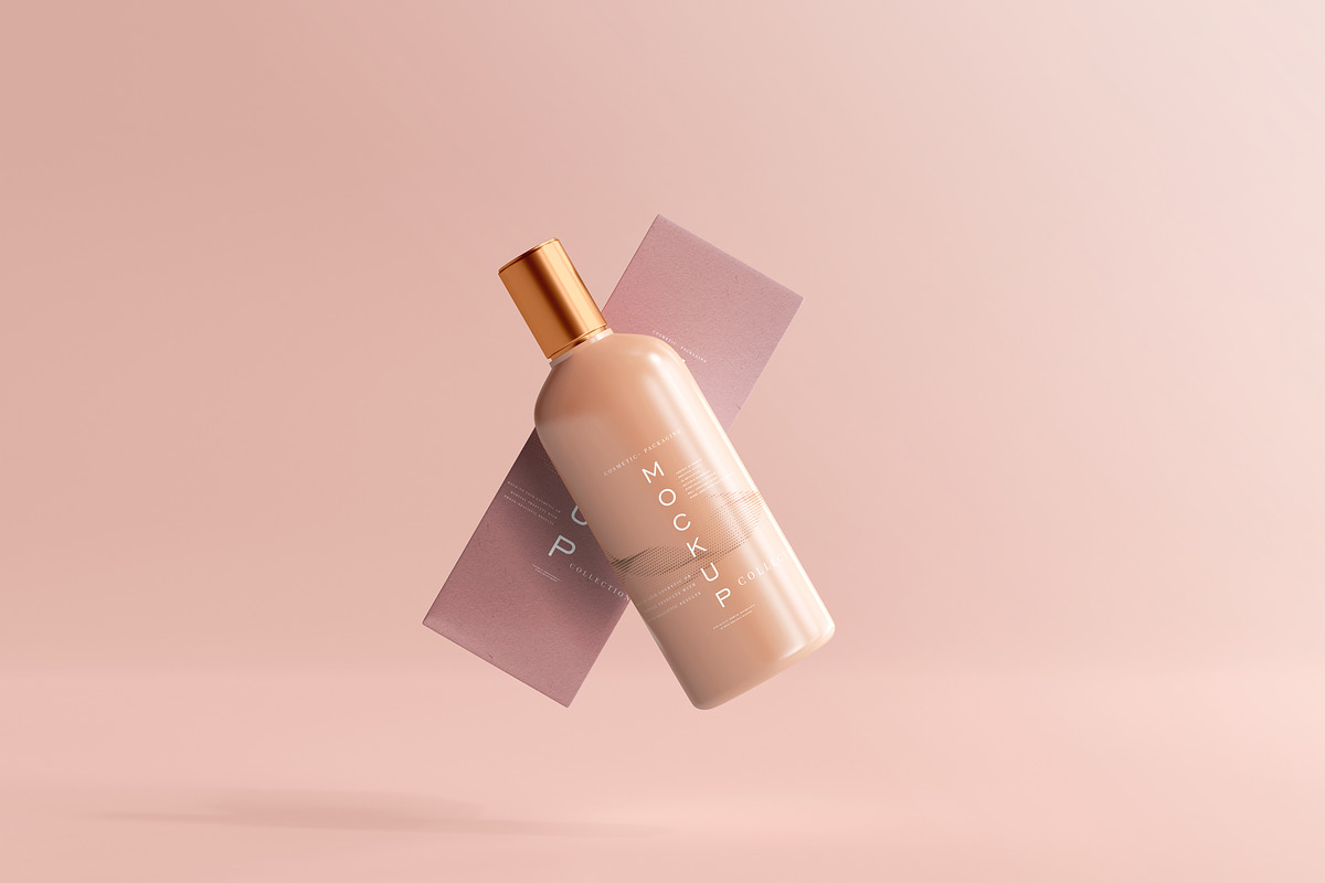 390+ Cosmetic Branding Mockup Scenes, a Cups & Container Mockup by pmvch (Photo 178 of 367)