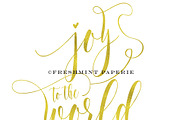 Christmas typography overlays, an Object Graphic by Freshmint Paperie (Thumbnail 2 of 2)