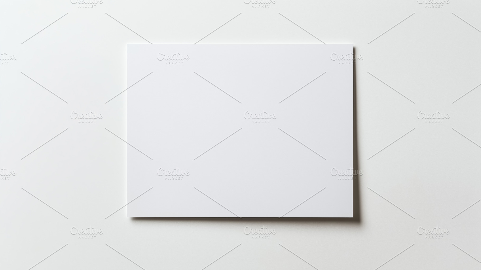 Blank horizontal business card, a Business Photo by MistyDay