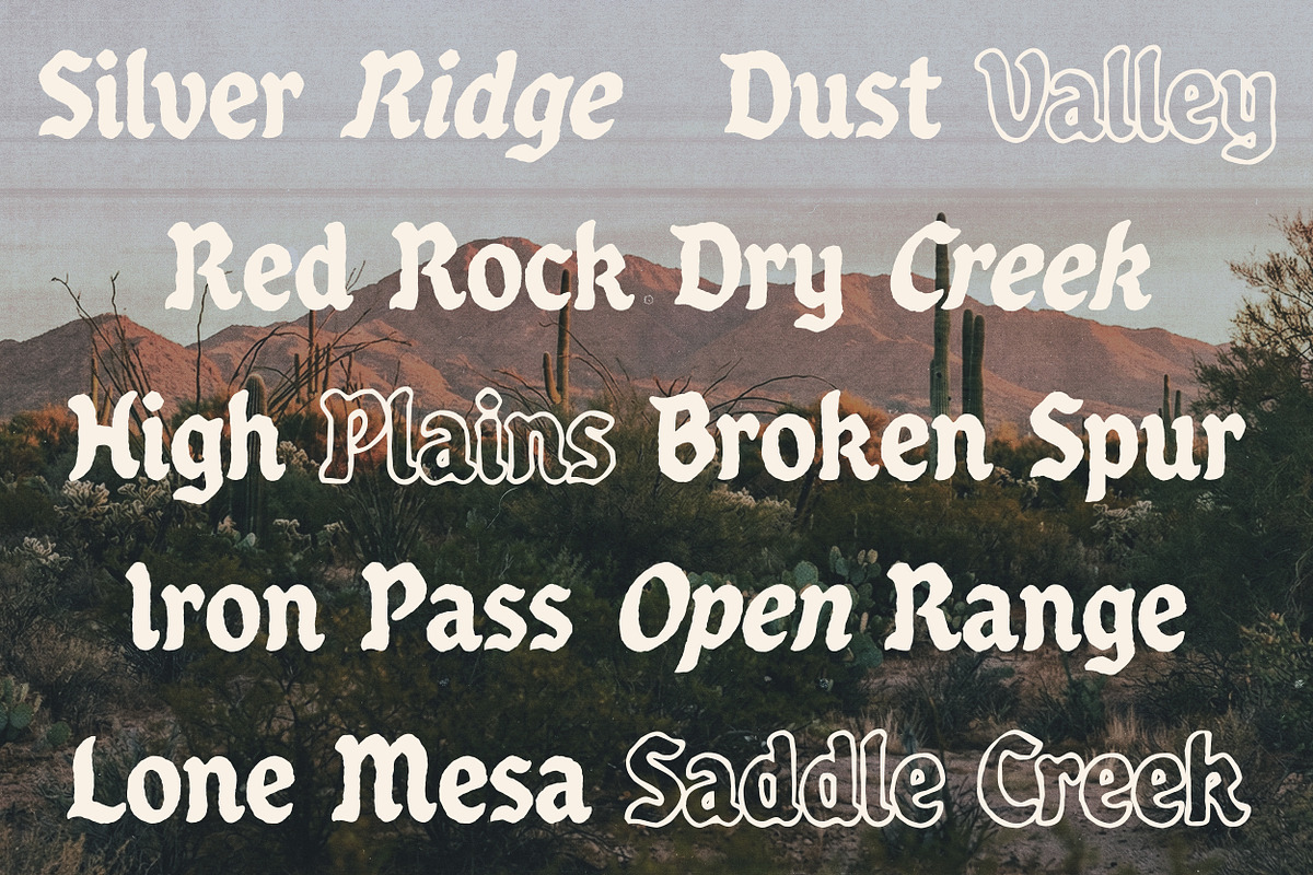 REDLODGE FONT DUO + Extra, a Handwritten Font by Davide Bassu (Photo 10 of 14)