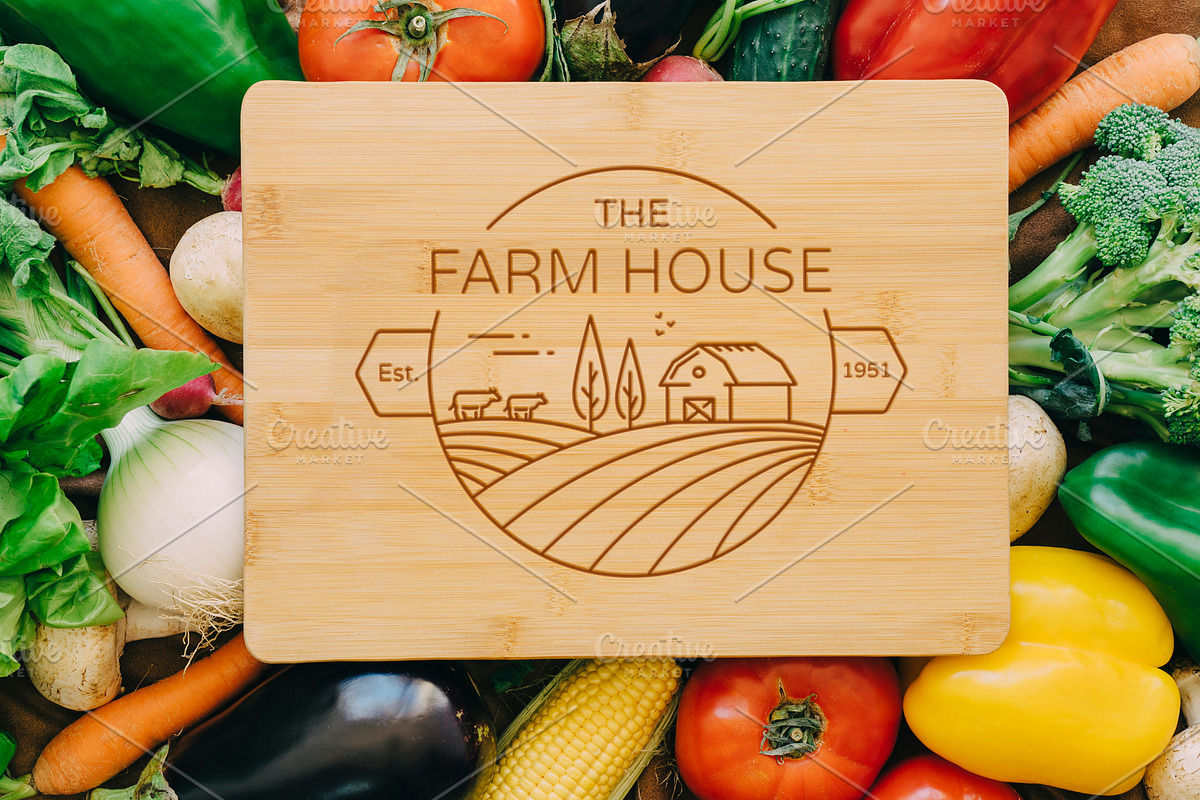 Farm Logo Templates, a Branding & Logo Template by JuliaMalinovskaya (Photo 7 of 8)