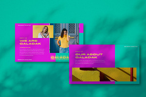 Galadak Creative Powerpoint Template