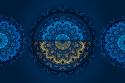 Mandala Circular Pattern Vector Pack, a Background Graphic by NJ Himel (Thumbnail 92 of 95)