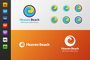Heaven Beach Logo, a Branding & Logo Template by Web Design Label (Thumbnail 2 of 5)