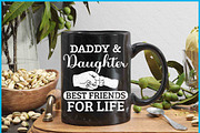 Daddy Daughter Best Friends SVG, an Object Graphic by Creativeusart (Thumbnail 3 of 4)