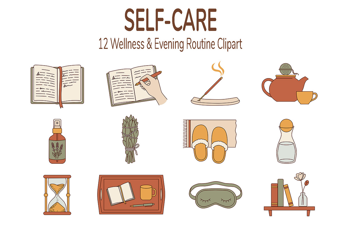 Cozy Autumn Hygge Clipart Vector, an Object Graphic by IrenKlm (Photo 4 of 10)