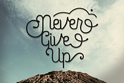 Roundless Script, a Script Font by hampura (Thumbnail 6 of 10)