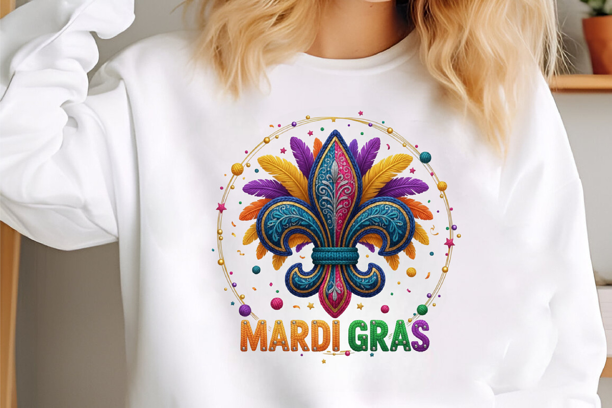Fleur De Lis Yarn Png Mardi Gras, an Illustration by designcity5 (Photo 3 of 9)