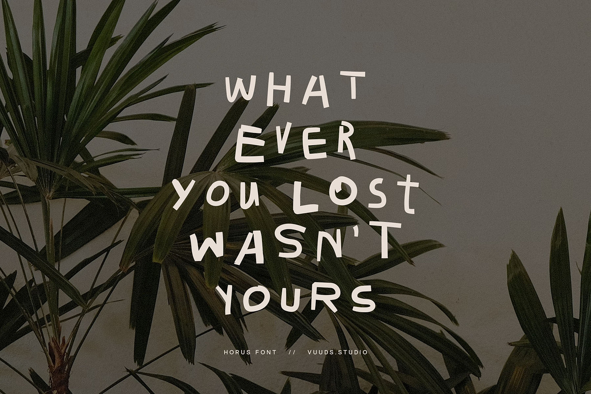 Horus Font, a Handwritten Font by vuuuds (Photo 10 of 10)