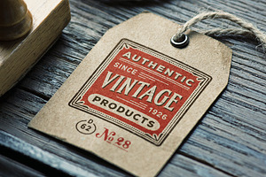 VINTAGE LOGO TEMPLATES Vol. 2