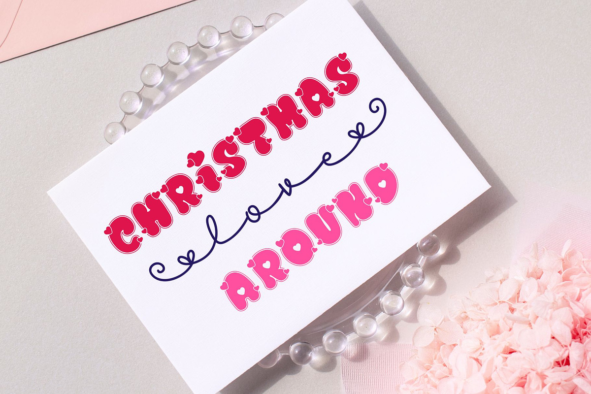 Love Around You Font Duo, a Script Font by AnningArts (Photo 3 of 8)