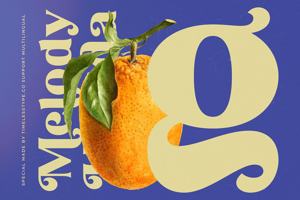 Melody Kingda Modern Retro Serif, a Serif Font by timelesstype.co (Photo 6 of 15)