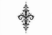 Classic Ornament Silhouette Vector, an Illustration by BIPLOB EXPERT (Thumbnail 2 of 9)