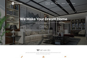 One Page Interior PSD Web Template, a Landing Page Template by WebbyTemplates (Thumbnail 2 of 4)