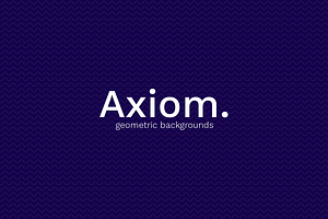 Axiom: Geometric Backgrounds