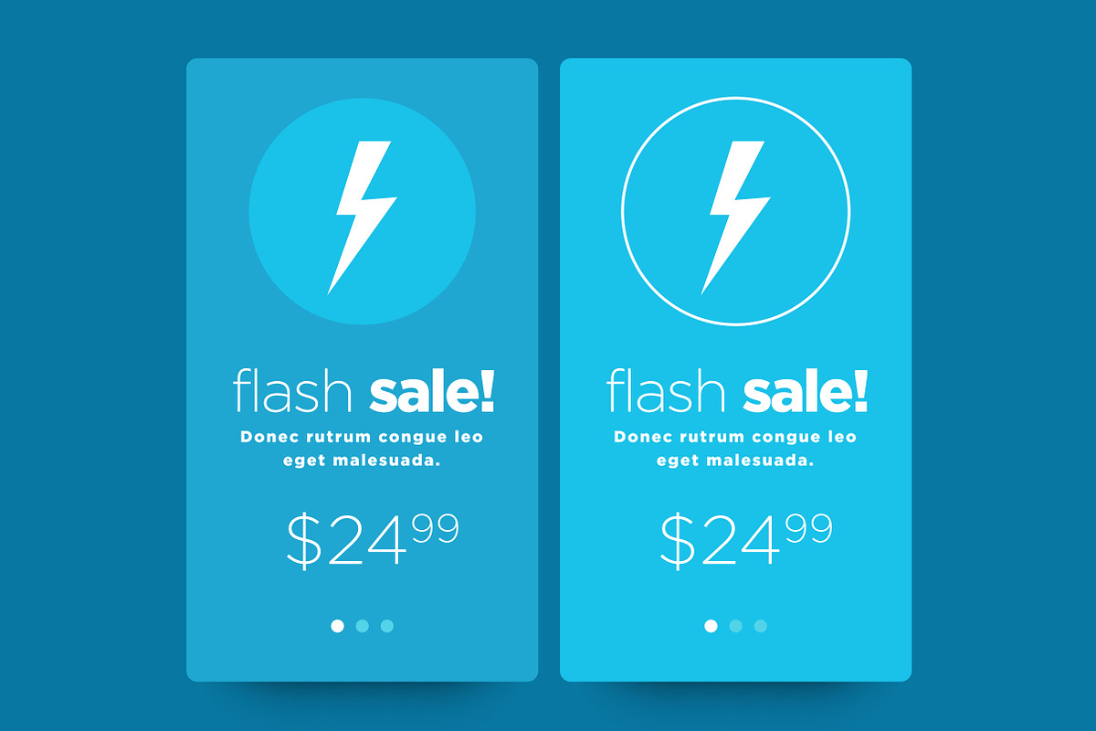 Set of Sale and Discount Banners, a Flyer Template by Orange Graphics (Photo 3 of 6)