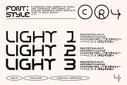 Kesmod Font - 12 styles, a Sans Serif Font by softulka (Thumbnail 4 of 7)