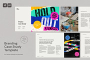 Branding Case Study Template, a Branding & Logo Template by Hannah Bacon Design (Thumbnail 1 of 7)