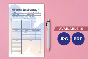 Weight Loss Planner