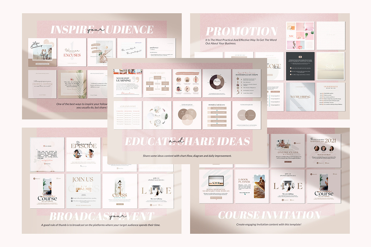 Coach Bundle 492 in 1 CANVA PS, a Social Media Template by goodesign (Photo 5 of 11)