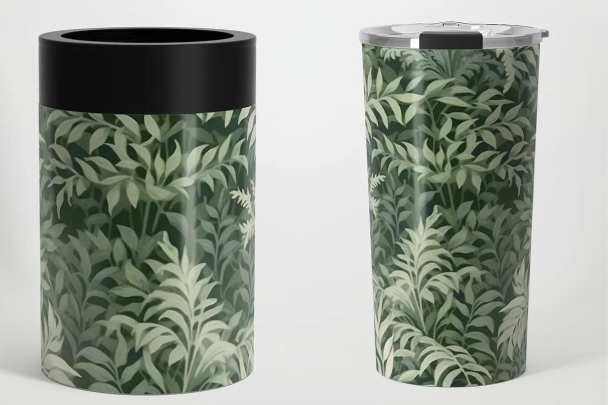 Nature Ferns Seamless Pattern, a Pattern Graphic by Pattern Pulse (Photo 4 of 6)