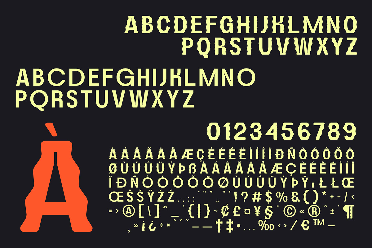 Begerigi - Display Sans-Serif Font, a Sans Serif Font by Brainwaves.Studio (Photo 3 of 7)