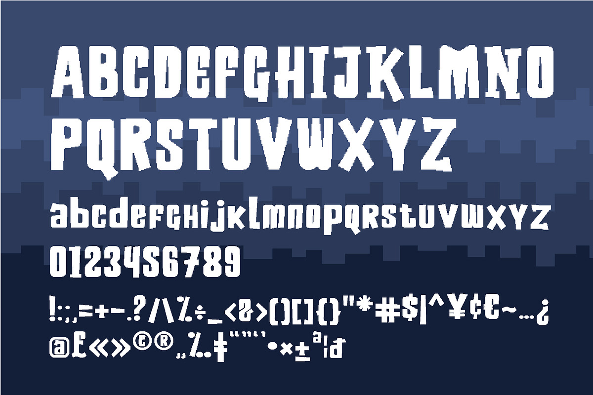 Pixelost, a Sans Serif Font by LetterStock (Photo 4 of 5)