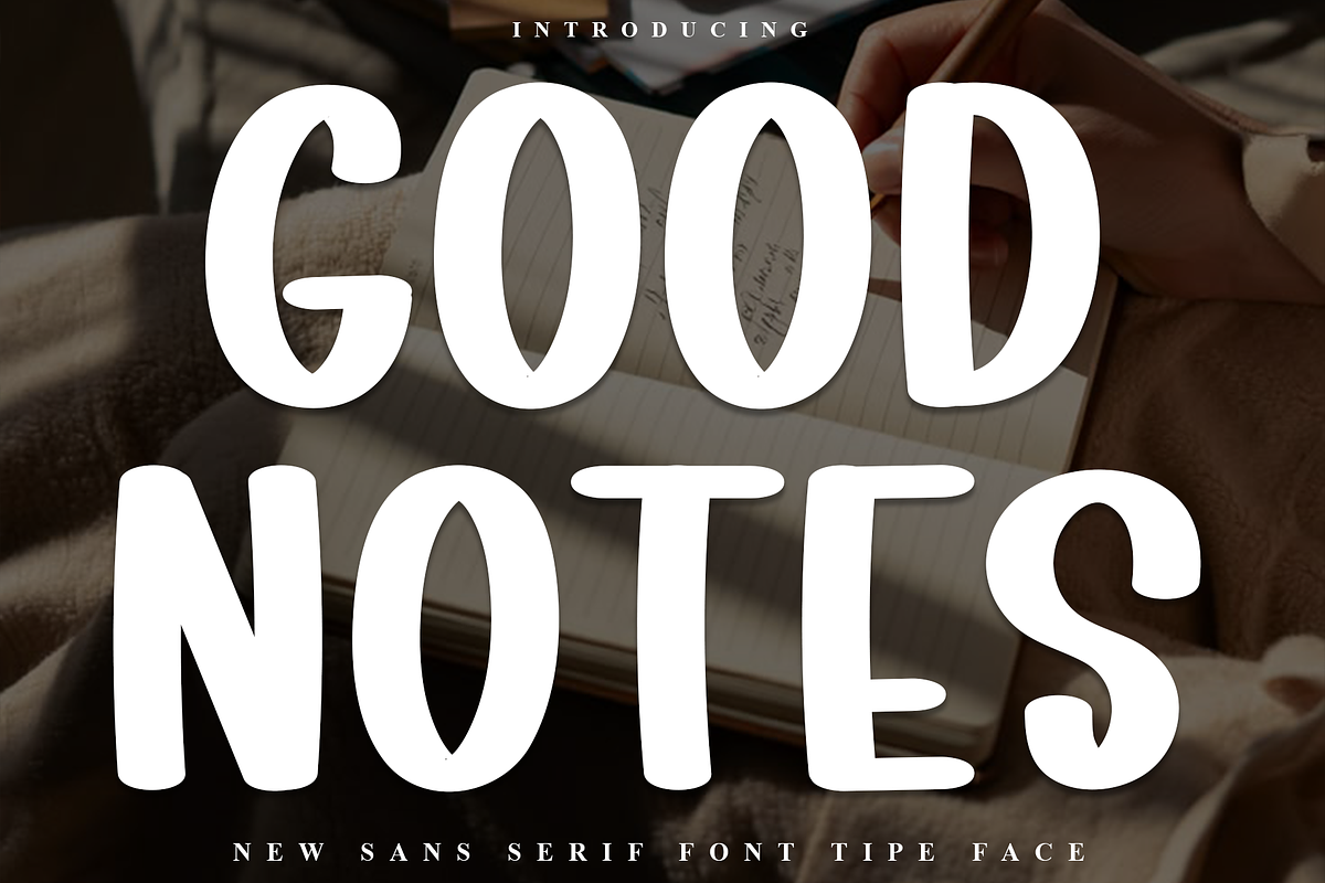 Good Notes, a Script Font by FreshTypeINK (Photo 1 of 8)