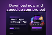ChaintNova - Crypto Landing Page UI, a Templates & Theme by Agensip Design Agency (Thumbnail 8 of 8)